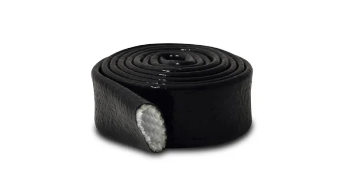 Vibrant 1in O.D. Heat Protect Flexible Sleeving (5 foot length) Black0.8 lb