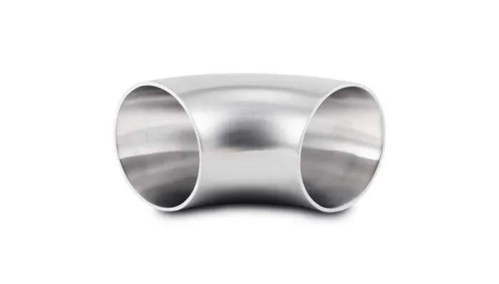 Vibrant 2.5in O.D. T304 SS 90 Deg Mandrel Bend (2.5in Centerline Radius)0.7 lb