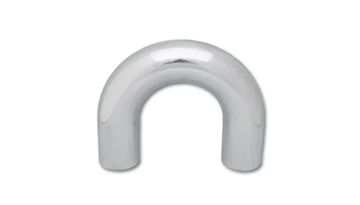 Vibrant 2.75in O.D. Universal Aluminum Tubing (180 degree Bend) – Polished