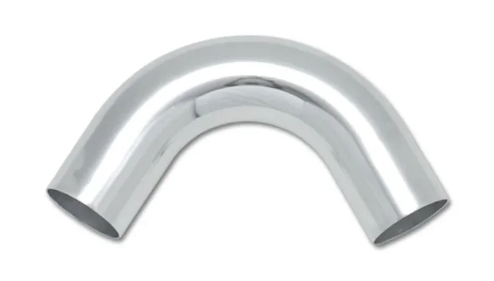 Vibrant 2in O.D. Universal Aluminum Tubing (120 degree Bend) – Polished
