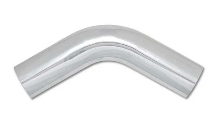 Vibrant 3.5in O.D. Universal Aluminum Tubing (60 degree Bend) – Polished