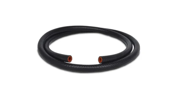 Vibrant 3/8in (10mm) I.D. x 20 ft. Silicon Heater Hose reinforced – Black3.9 lb
