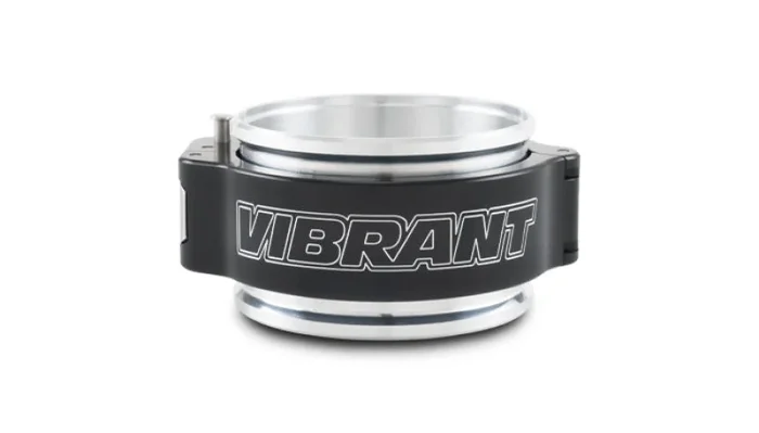 Vibrant 3in O.D. Aluminized HD 2.0 Clamp Assembly – Anodized Black