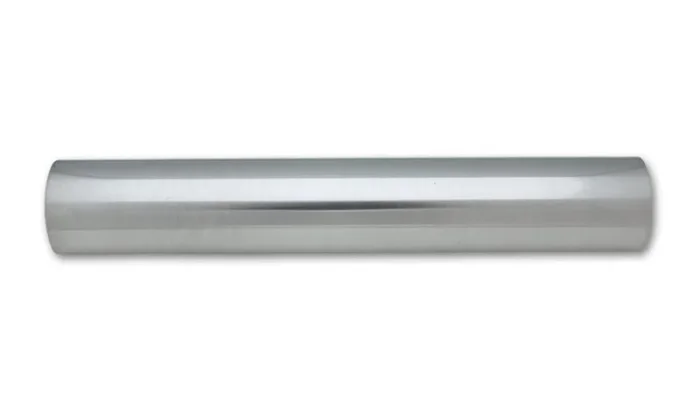 Vibrant 3in O.D. Universal Aluminum Tubing (18in long Straight Pipe) – Polished