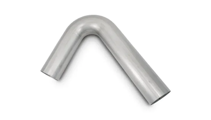 Vibrant 3in OD x 3in CLR 304 Stainless Steel Tubing 120 Degree Mandrel Bend3.9 lb