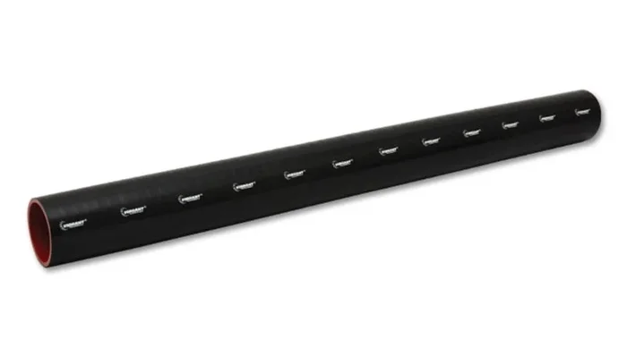 Vibrant 4 Ply Reinforced Silicone Straight Hose Coupling – 1.5in I.D. x 36in long (Black)