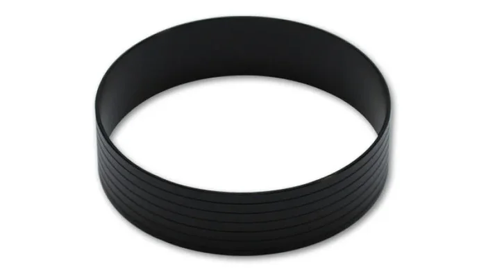 Vibrant Aluminum Union Sleeve for 5in OD Tubing – Hard Anodized Black