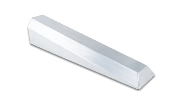 Vibrant I/C End Tank 4.5in Wide 22in Long 3in Tall Use w/ Vertical I/C Core 12853 – 5052 Aluminum