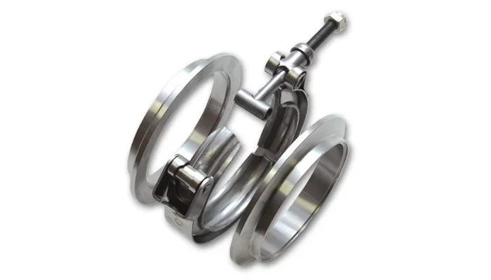 Vibrant Performance 2.25in Stainless V-Band Flange Assembly