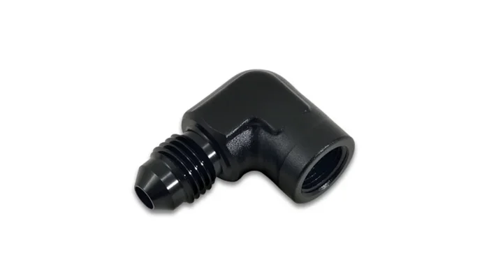 Vibrant Performance Fitting Adapter 90 deg ree Male -4 AN to Femal