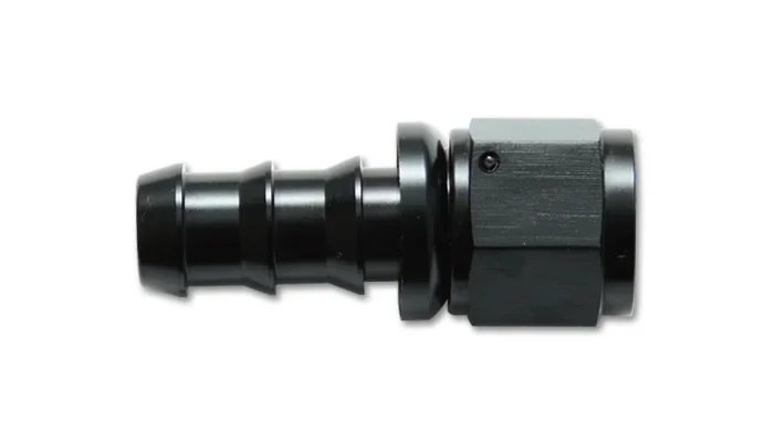 Vibrant Performance Straight Push-On Hose En d Fitting; Size: -10AN