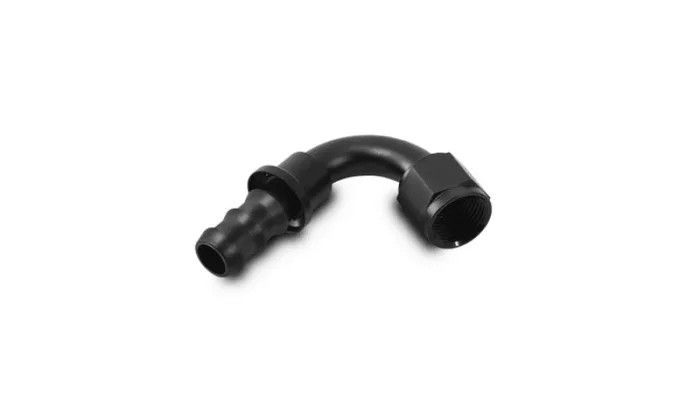 Vibrant Push-On 120 Degree Hose End Elbow Fitting – -12AN0.17 lb