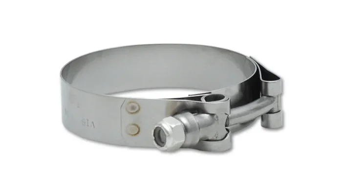 Vibrant SS T-Bolt Clamps Pack of 2 Size Range: 2.00in to 2.30in O.D. For use w/ 1.75in I.D. coupling0.29 lb