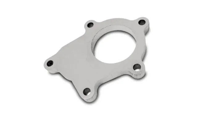 Vibrant T3 Turbo Discharge Flange (5 Bolt) for External Wastegate applicationsT304 SS 1/2in Thick