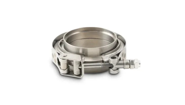 Vibrant Titanium V-Band Flange Assembly for 3.5in OD Tubing0.9 lb