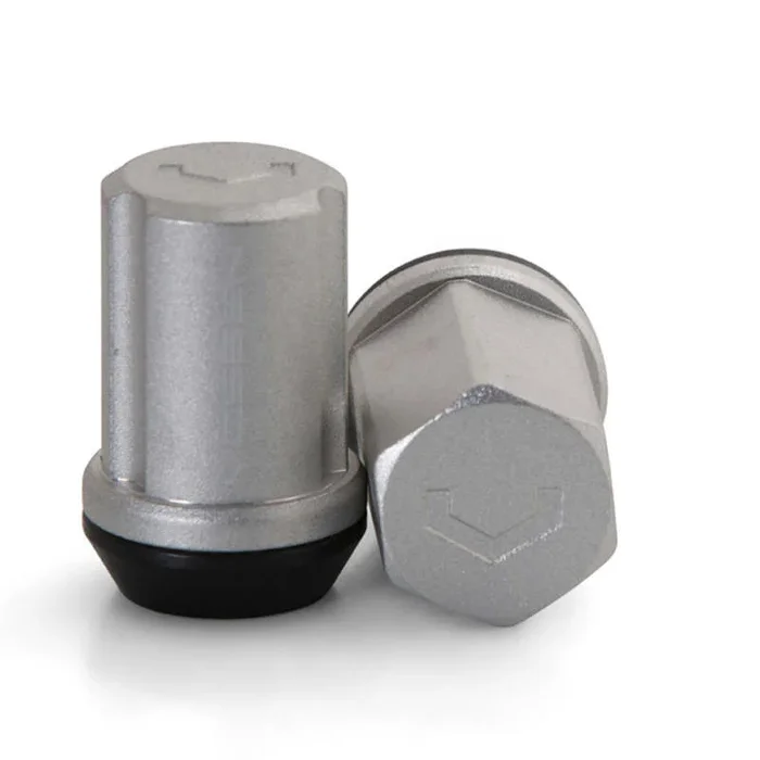 Vossen 35mm Lug Nut – 14×1.5 – 19mm Hex – Cone Seat – Silver (Set of 20)1.2 lb