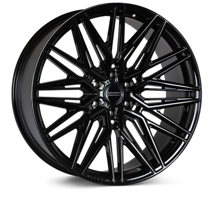 Vossen HF6-5 24×10 / 6×139.7 / ET25 / Deep Face / 106.1 – Gloss Black Wheel