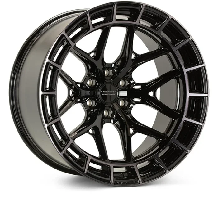 Vossen HFX-1 17×9 / 6×135 / ET0 / Deep / 87.1 CB – Tinted Gloss Black Wheel