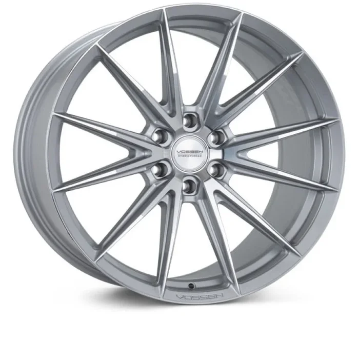 Vossen HFX-2 22×10 / 6×135 / ET-18 / Super Deep Face / 87.1 – Silver Polished Wheel35.0 lb
