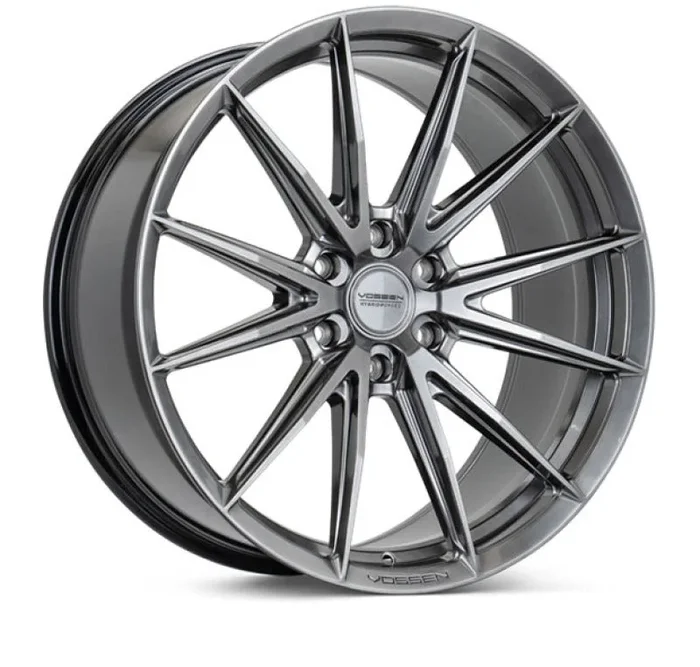 Vossen HFX-2 22×9.5 / 6×139.7 / ET30 / Deep Face / 95.1 – Hyper Black Wheel