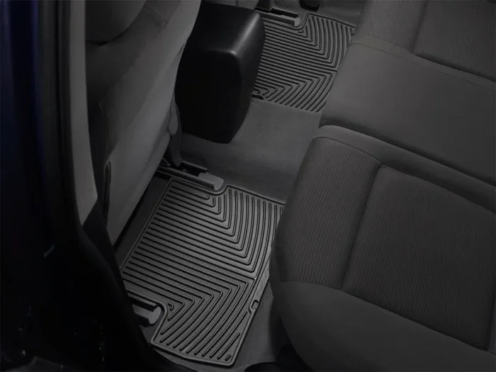 WeatherTech 06-13 Lexus IS Rear Rubber Mats – Black