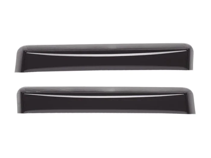 WeatherTech 07-12 Hyundai Santa Fe Rear Side Window Deflectors – Dark Smoke