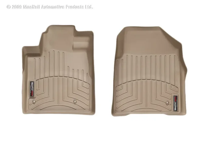 WeatherTech 09-13 Honda Pilot Front FloorLiner – Tan
