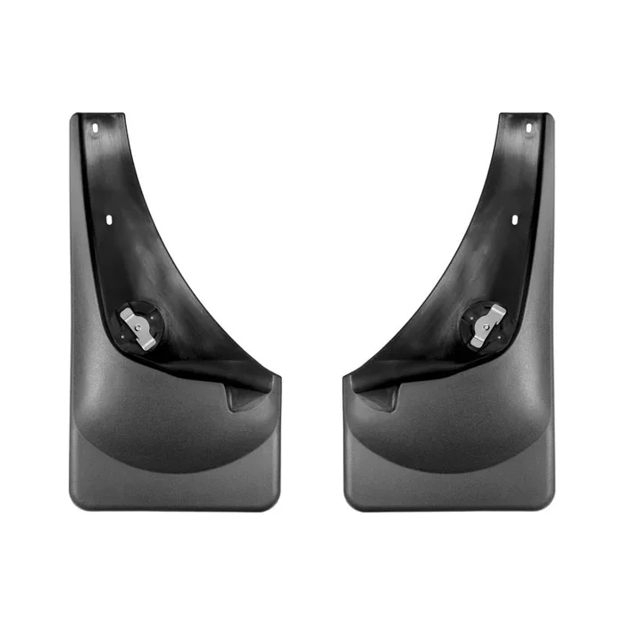 WeatherTech 18-23 Subaru Crosstrek No Drill Mudflaps Rear Pair – Black