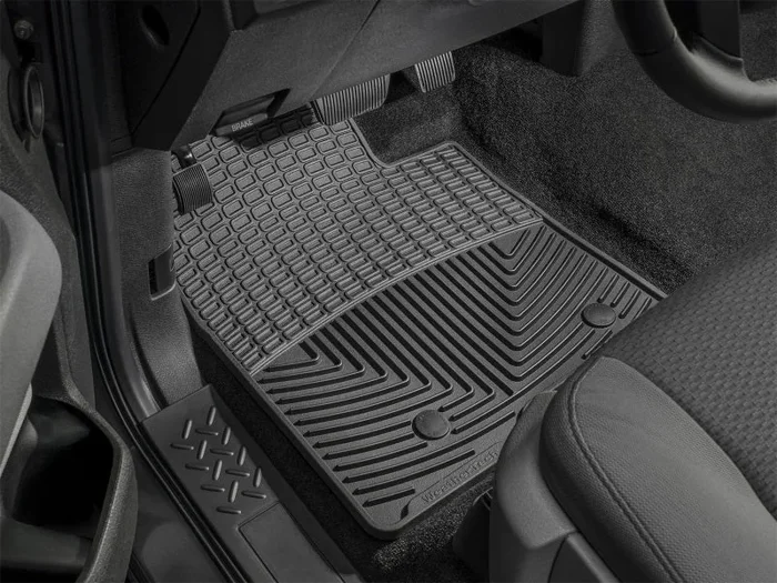 WeatherTech 2013+ Jeep Grand Cherokee Front Rubber Floor Mats – Black