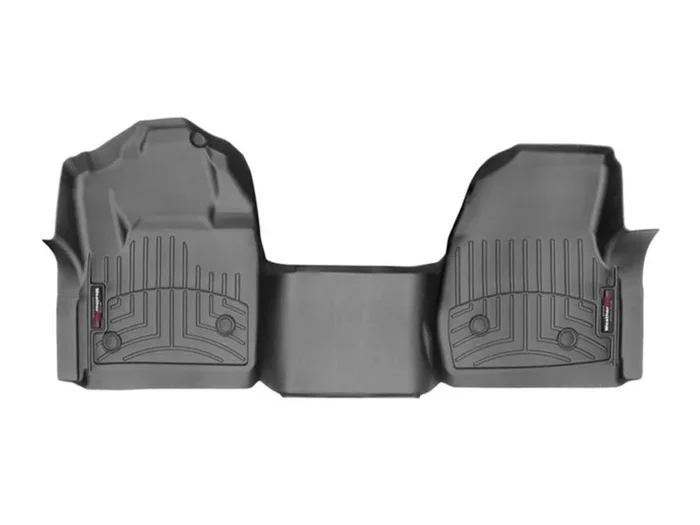 WeatherTech 2017+ Ford F-250/350/450/550 Front FloorLiner (Vinyl Floor/Regular Cab/Bench Seat) – Bk