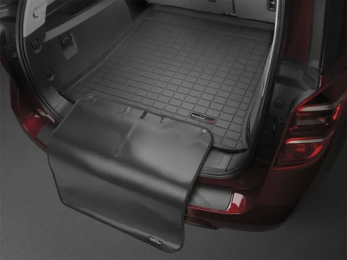 WeatherTech 2018+ Ford EcoSport Cargo Liners w/ Bumper Protector – Tan (Cargo Floor in Middle Pos)
