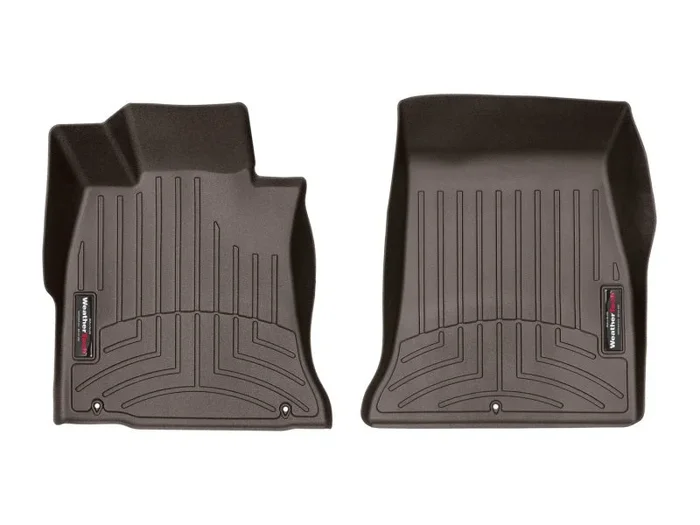 WeatherTech 2019 + Genesis G70 Front FloorLiner – Cocoa (Rear Wheel Drive)