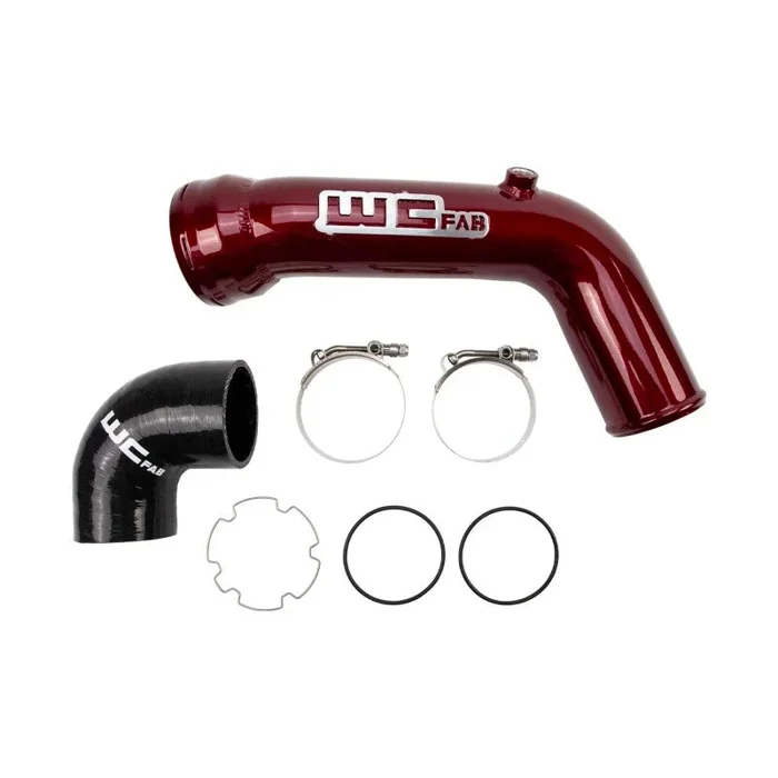 Wehril 17-24 Ford 6.7L Power Stroke 3in Cold Side Intercooler Pipe – Grey