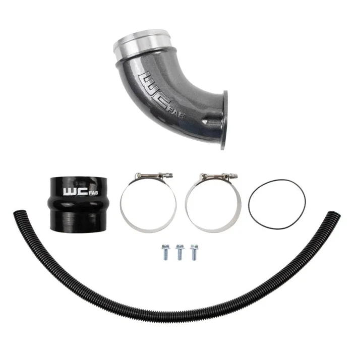 Wehrli 01-04 Duramax LB7 4in High Flow Intake Horn – Blueberry Frost