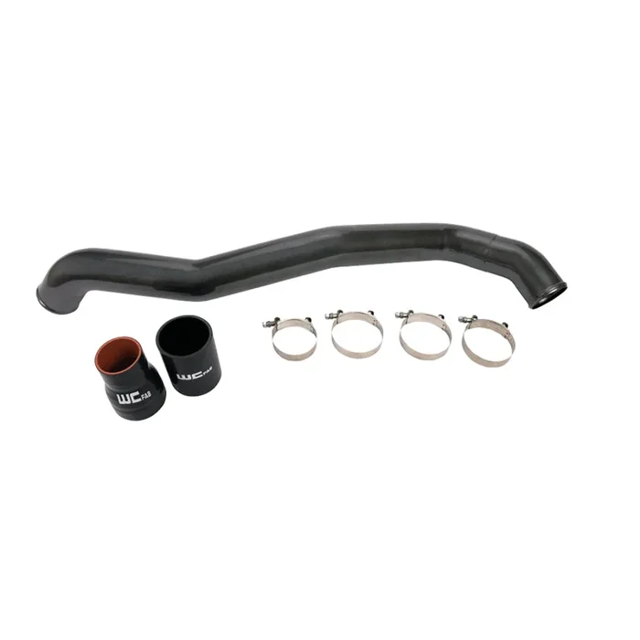 Wehrli 11-16 Chevrolet 6.6L LML Duramax Driver Side 3in Intercooler Pipe – Gloss Black7.3 lb