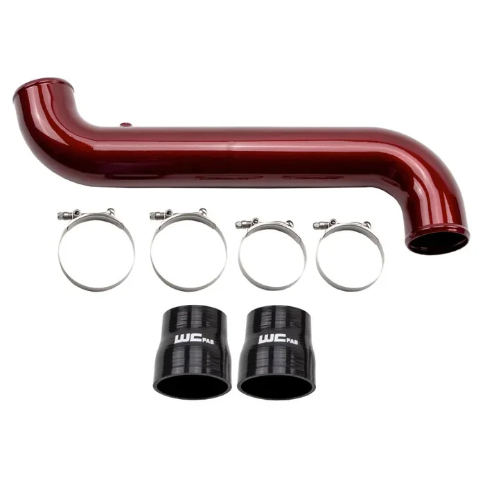 Wehrli 11-16 Duramax LML Passenger Side 3.5 in. Intercooler Pipe – WCFab Grey