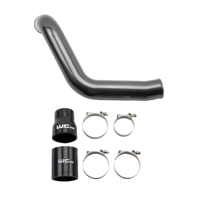 Wehrli 2004.5-05 Chevrolet LLY Duramax Passenger Side 3in Intercooler Pipe – Gloss Black
