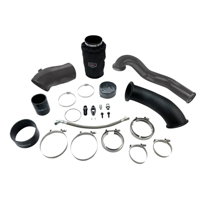 Wehrli 2004.5-07 Cummins 5.9L S400 High Mnt Turbo 2nd Gen Swap Kit – Gun Metal