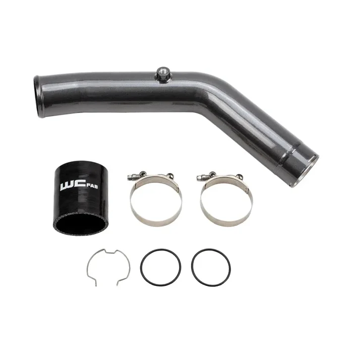 Wehrli 23-24 Ford 6.7L HO Power Stroke 3in Hot Side Intercooler Pipe – Grape Frost