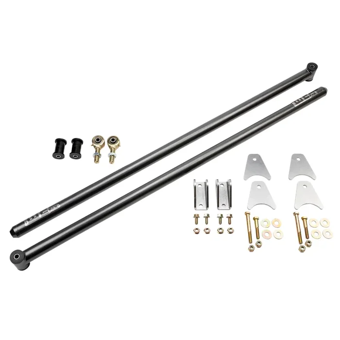 Wehrli 99-10 Ford / 94-22 RAM Univ RCLB/CCSB/ECSB 60in. Traction Bar Kit – Semi-Gloss Blk
