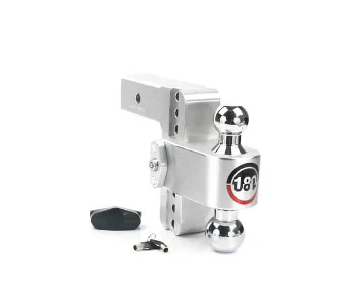 Weigh Safe 180 Hitch 6in Drop Hitch & 2.5in Shank (10K/18.5K GTWR) – Aluminum20.3 lb