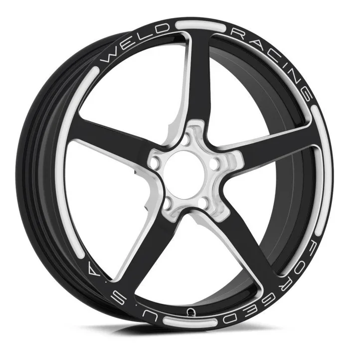 Weld Alumastar 1-Piece 18×6 / 5×115 BP / 2.7in. BS Black Wheel – Non-Beadlock20.7 lb