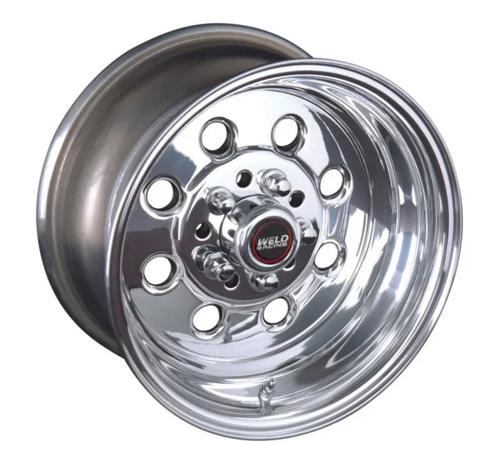 Weld Draglite 15×8 / 5×4.5 & 5×4.75 BP / 5.5in. BS Polished Wheel – Non-Beadlock