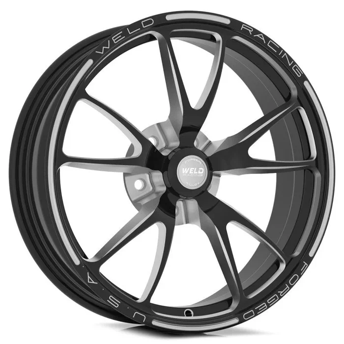 Weld Full Throttle 1-Piece 18×6 / 5×4.5 BP / 3.2in. BS Black Wheel – Non-Beadlock