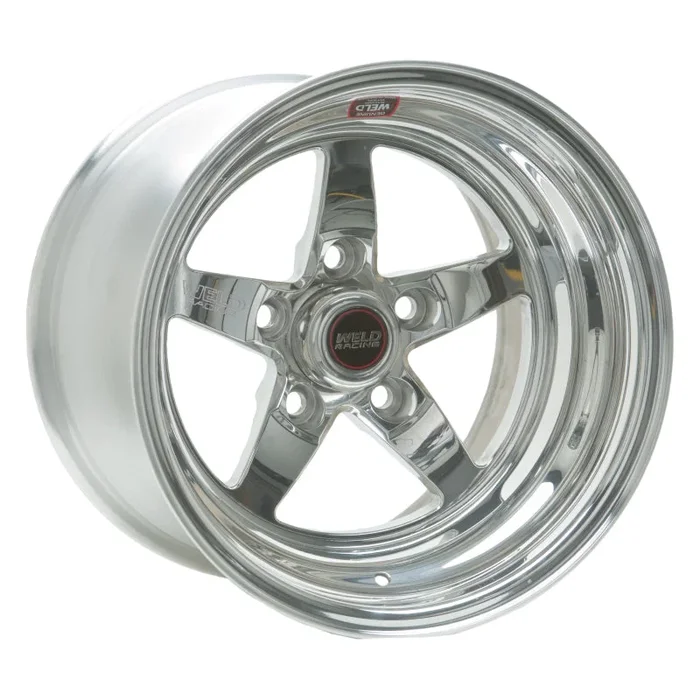Weld S71 15×14.33 / 5×4.75 BP / 3.5in. BS Polished Wheel (Medium Pad) – Non-Beadlock