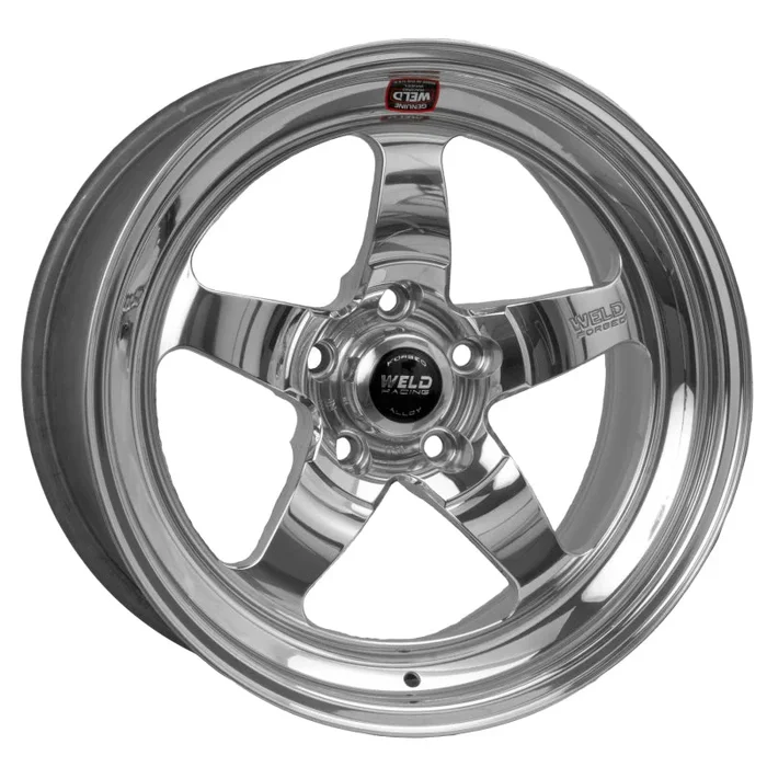 Weld S71 18×11 / 5×4.75 BP / 6.7in. BS Polished Wheel (Low Pad) – Non-Beadlock