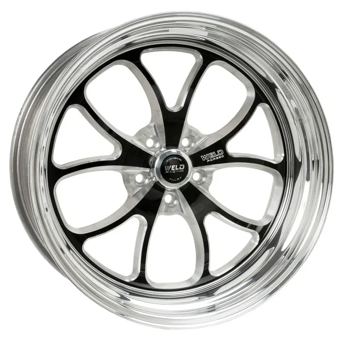 Weld S76 20×9 / 5x115mm BP / 6.3in. BS Black Wheel (High Pad) – Non-Beadlock