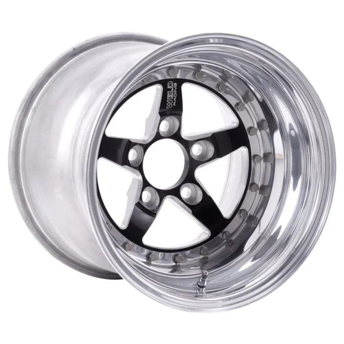 Weld Weldstar 15×7 / 5×4.5 BP / 3.5in. BS Black Wheel – Non-Beadlock