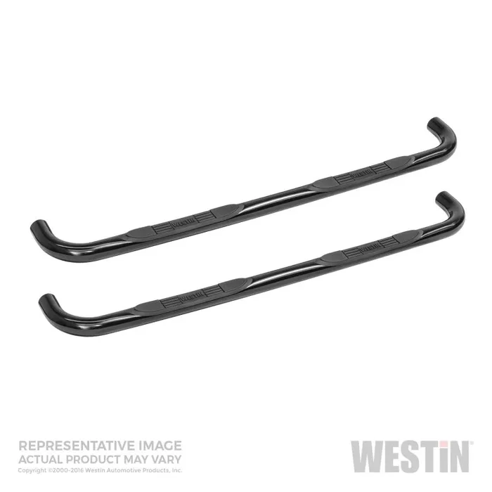 Westin 2004-2008 Ford/Lincoln F-150 SuperCrew E-Series 3 Nerf Step Bars – Black