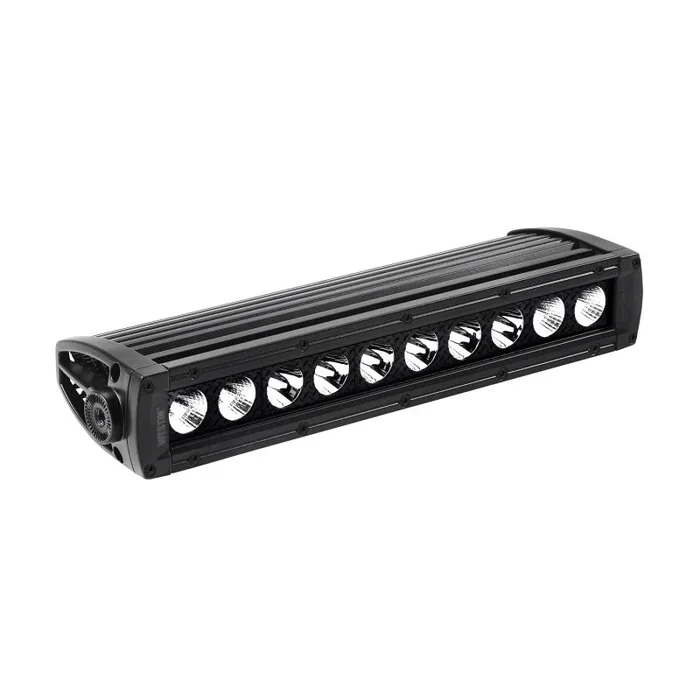 Westin B-FORCE LED Light Bar Single Row 10 inch Combo w/5W Cree – Black